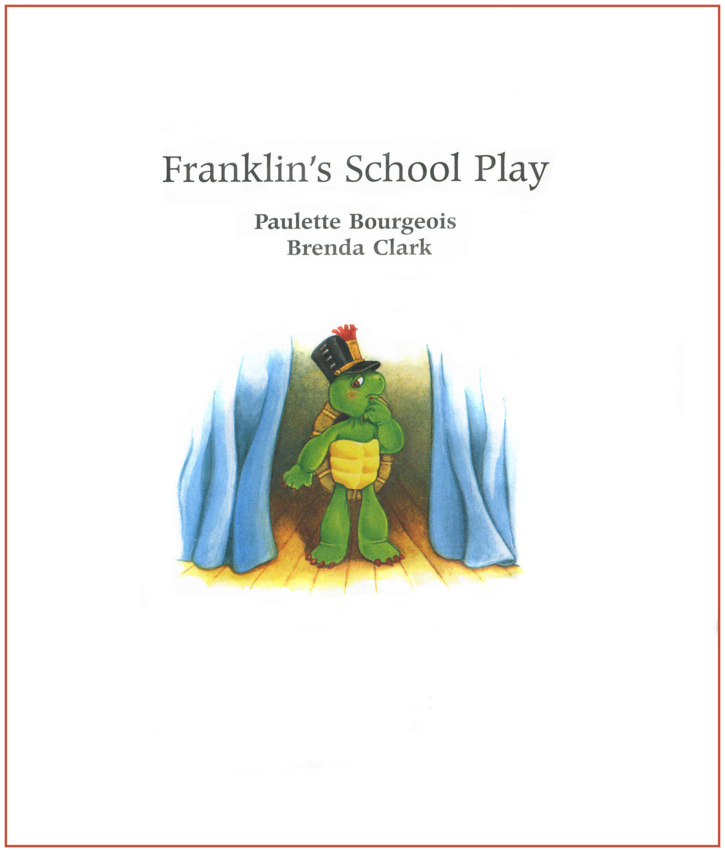 franklins school play (02),绘本,绘本故事,绘本阅读,故事书,童书,图画书,课外阅读